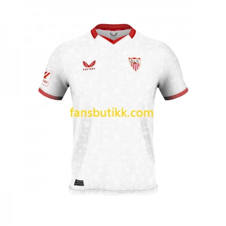 Fotballdrakt Sevilla FC Hjemmetrøye 2023-2024 Kortermet